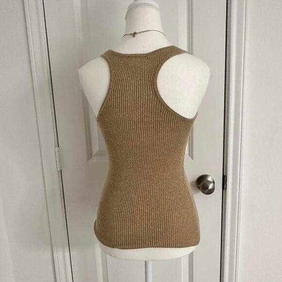 It’s Our Time Size Vintage Super Fitted Full Length Metallic Champagne Cami - Picture 5 of 5